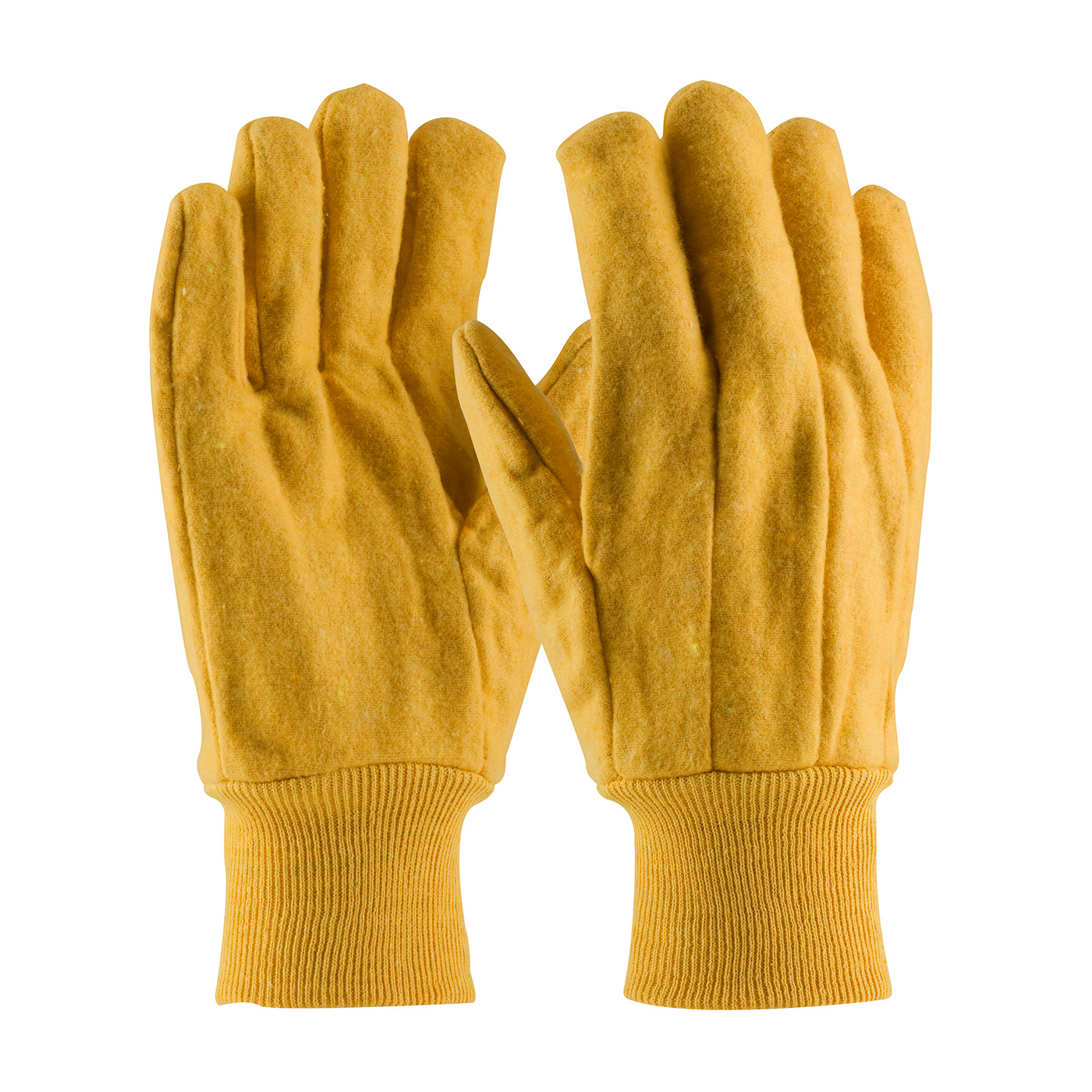 PIP Gold Economy Grade Single Layer Nap-out Finish Cotton Chore Gloves