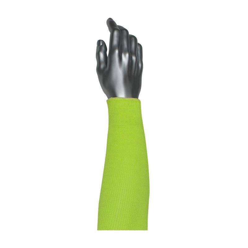 PIP Kut Gard® 14 Neon Yellow A3 SmartFit® Single Ply ACP/Kevlar Blended Arm Sleeves