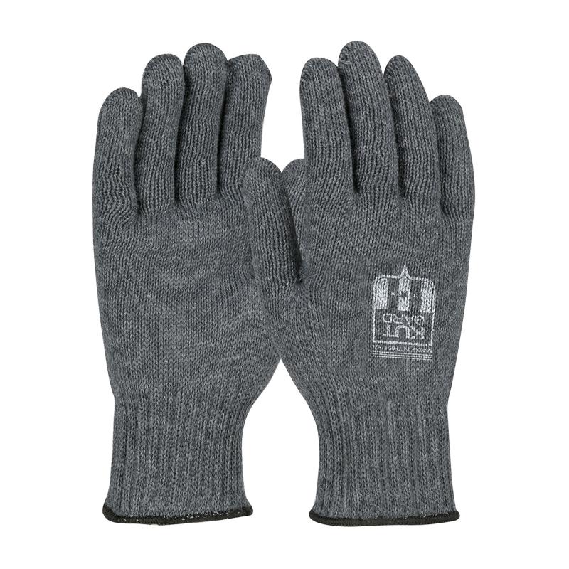 PIP Kut Gard® 7 Gauge Black Seamless Knit Kevlar Lined ACP/Kevlar Gloves - Medium Weight