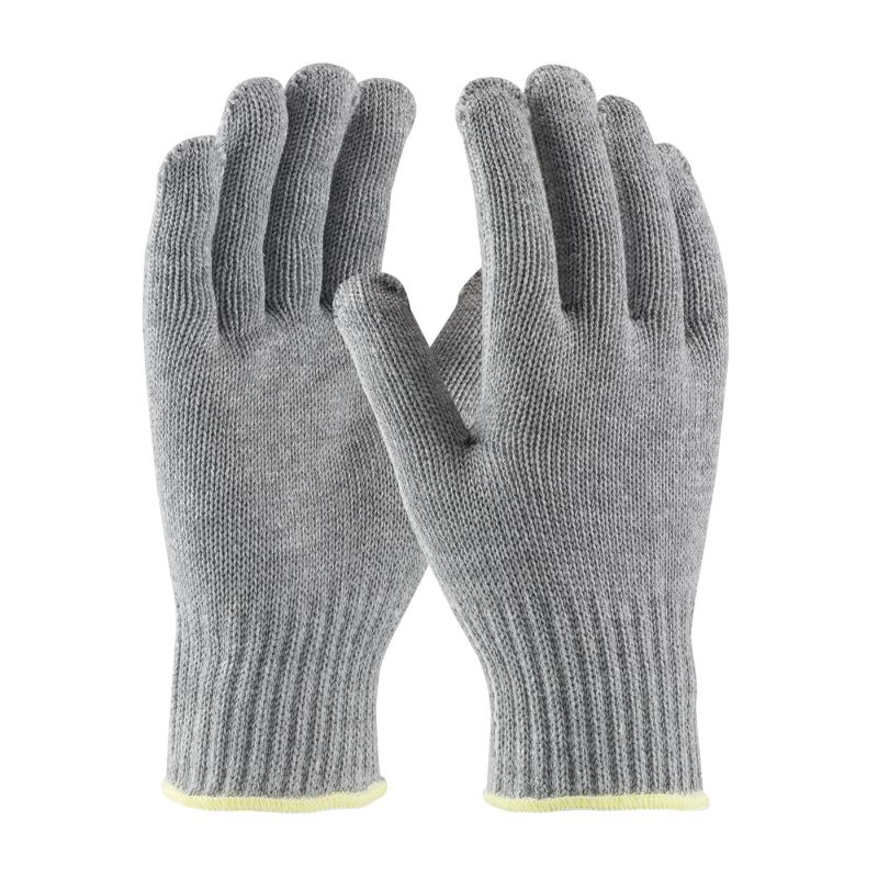 PIP Kut Gard® Gray Seamless Knit Polyester Lined Dyneema®/ACP Cut Resistant Gloves - Medium Weight