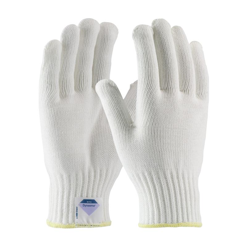PIP Kut Gard® White 7G Seamless Knit Spun Dyneema® Cut Resistant Gloves - Heavy Weight