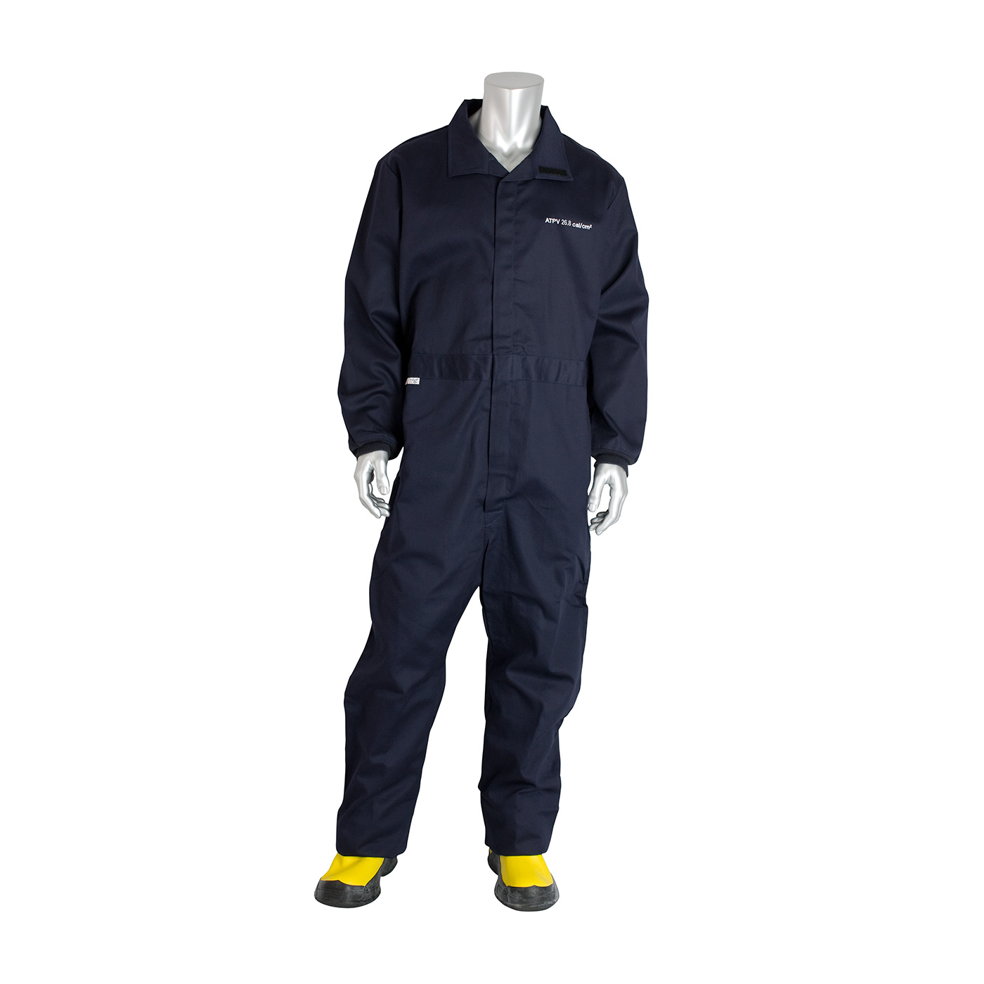 PIP® Navy 25 Cal/cm2 Arc & Fire Resistant Coveralls