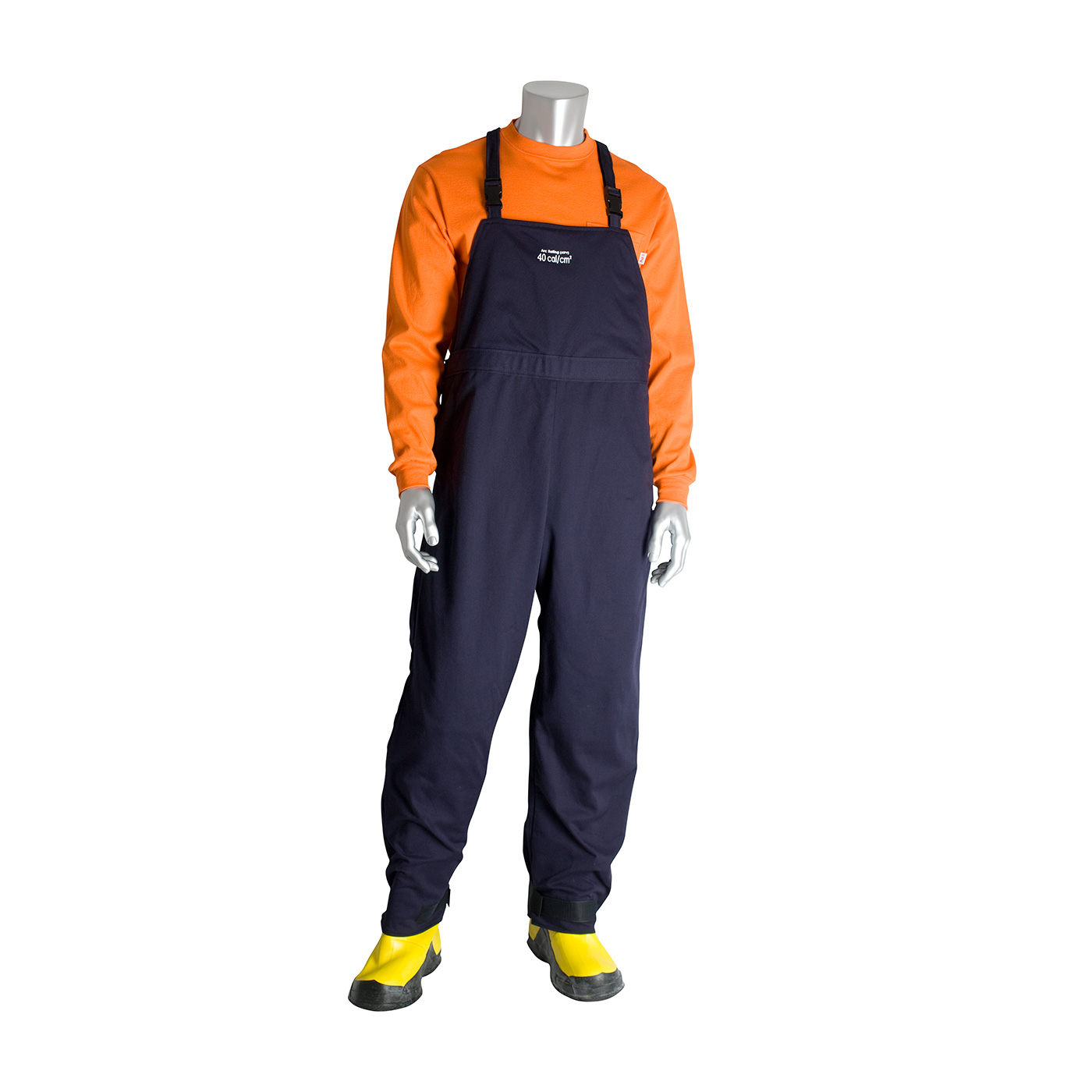 PIP® Navy 40 Cal/cm2 Arc & Fire Resistant Overalls