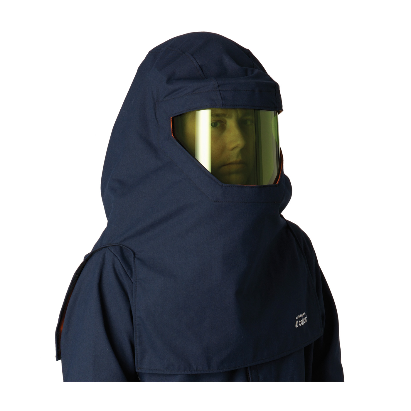PIP® Navy 40 Cal/cm2 Two Layer Arc & Fire Resistant Ultralight Ventilated Hood - 7/6oz.