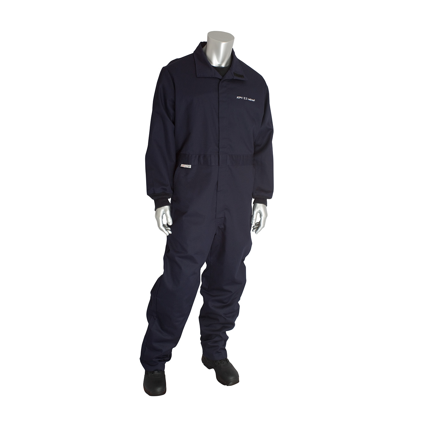 PIP® Navy 9oz. Dual Certified 12 Cal/cm2 Arc & Fire Resistant Coverall