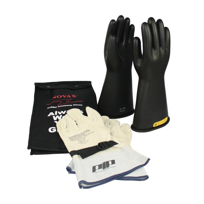 PIP Novax® 14 Black Class 2 Electrical Gloves Safety Kit