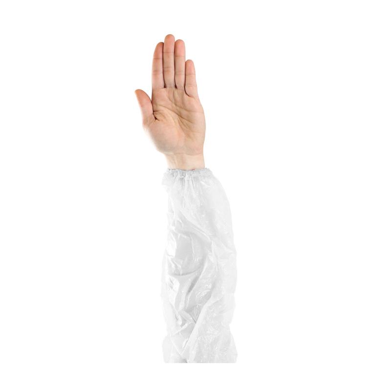 PIP White Single Use 1mil. Polyethylene Disposable Sleeves - 1,000/Case
