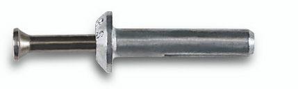 Powers 2840 1/4 x 1 Mushroom Head Zamac Hammer-Screw® with No. 2 Phillips Head Screw