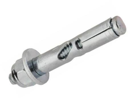 Hex Nut Powers Lok-Bolt AS Sleeve Expansion Anchors 25/Bx Carbon Steel Zinc Plated 1/2 x 5-1/4 