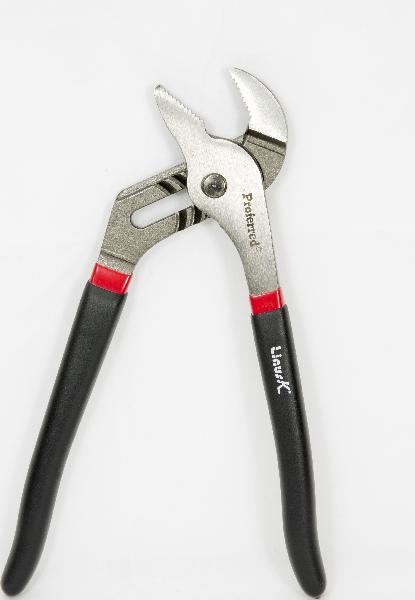 Proferred 10 Straight Jaw Groove Joint Pliers, Coated Grip