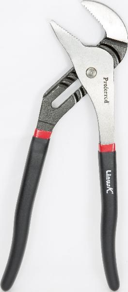 Proferred 12 Straight Jaw Groove Joint Pliers, Coated Grip