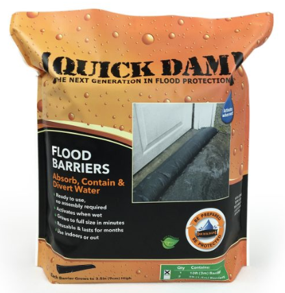 Quick Dam 5' Flood Barrier - 16 Pack