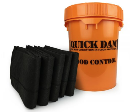 Quick Dam Grab & Go 10' Flood Barrier Kit