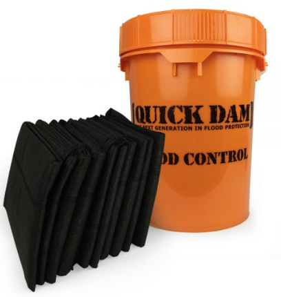 Quick Dam Grab & Go 5' Flood Barrier  Kit