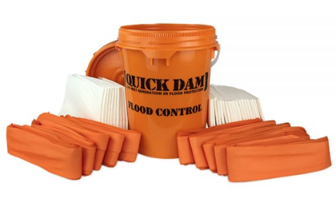 Quick Dam Grab & Go Flood Bucket Kit