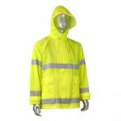Radians FORTRESS™20 High Visibility Rainwear- Green Jacket