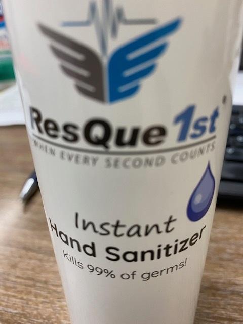 ResQue 1st 8 oz Instant Hand Sanitizer