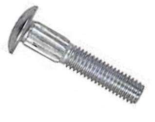Ribbed Neck Steel Zinc Plated Carriage Bolts