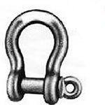 Round Pin Drop Forged Self Colored Anchor Shackles Made in USA