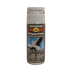 Rust-Oleum® Flat 2K Epoxy Primer Spray GRAY (13.2 oz Aerosol)