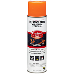 Rust-Oleum® Gloss Precision Line Marking Paint APWA ORANGE (17 oz Aerosol)