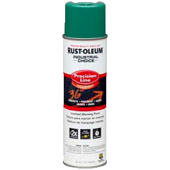 Rust-Oleum® Gloss Precision Line Marking Paint SAFETY GREEN (17 oz Aerosol)