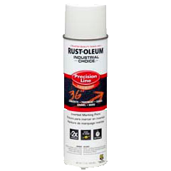 Rust-Oleum® Gloss Precision Line Marking Paint SILVER (16 oz Aerosol)
