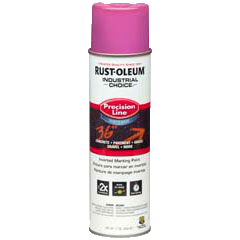 Rust-Oleum® Gloss Water-Based Precision Line Marking Paint  SAFETY PURPLE (17 oz Aerosol)