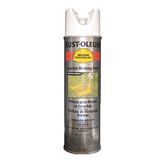 Rust-Oleum® Gloss White Inverted Marking Paint 15 oz Aerosol