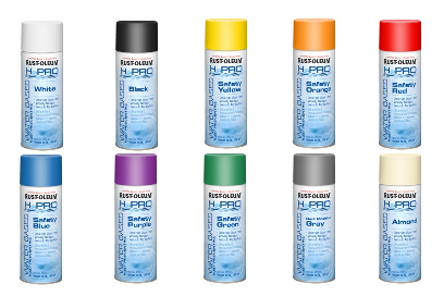 Rust-Oleum® H2PRO 12oz. Ultra High Gloss Finish Water-Based Aerosol Can - 10 Color Options