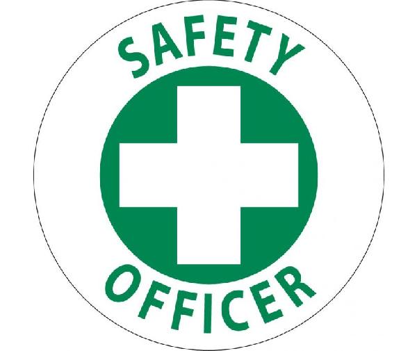 SAFETY OFFICER HARD HAT EMBLEM