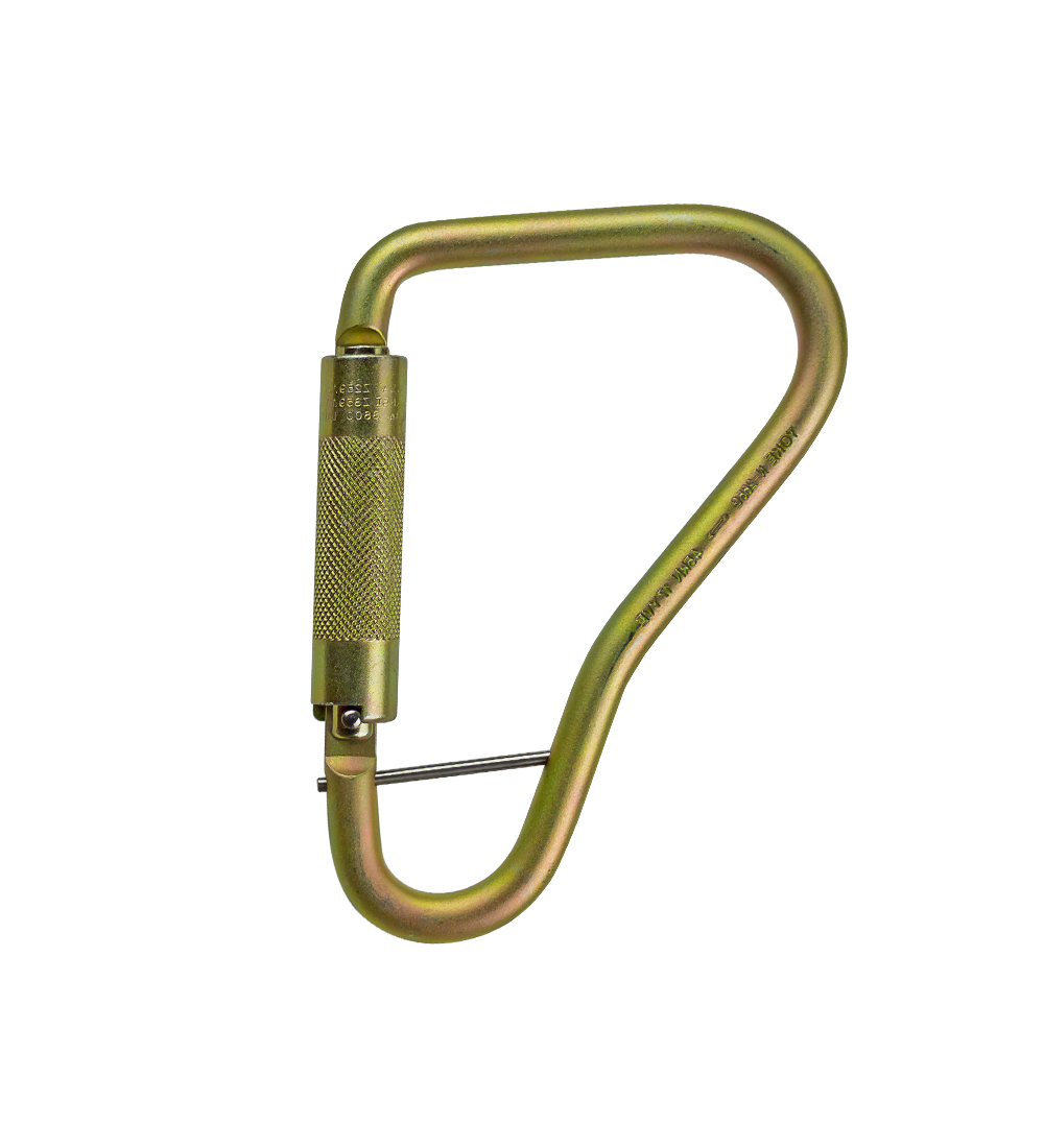 SafeWaze 2-5/64 Steel Carabiner
