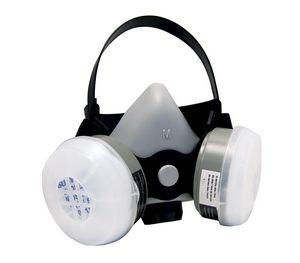SAS 3661-50 Multi-Use Half mask Respirator with OV Cartridges & N95 Filter - Medium  (Box of 12)