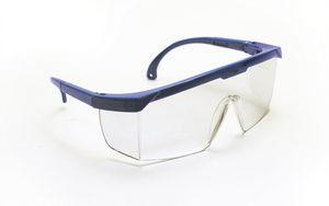 SAS 5267 Hornets Safety Glasses - Blue Frame with Clear Lens - Polybag (12 Pr)