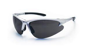 SAS 540-0501 DB2 Safety Glasses - Silver Frame with Shade Lens - Polybag (12 Pr)