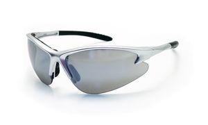 SAS 540-0503 DB2 Safety Glasses - Silver Frame with Mirror Lens - Polybag (12 Pr)