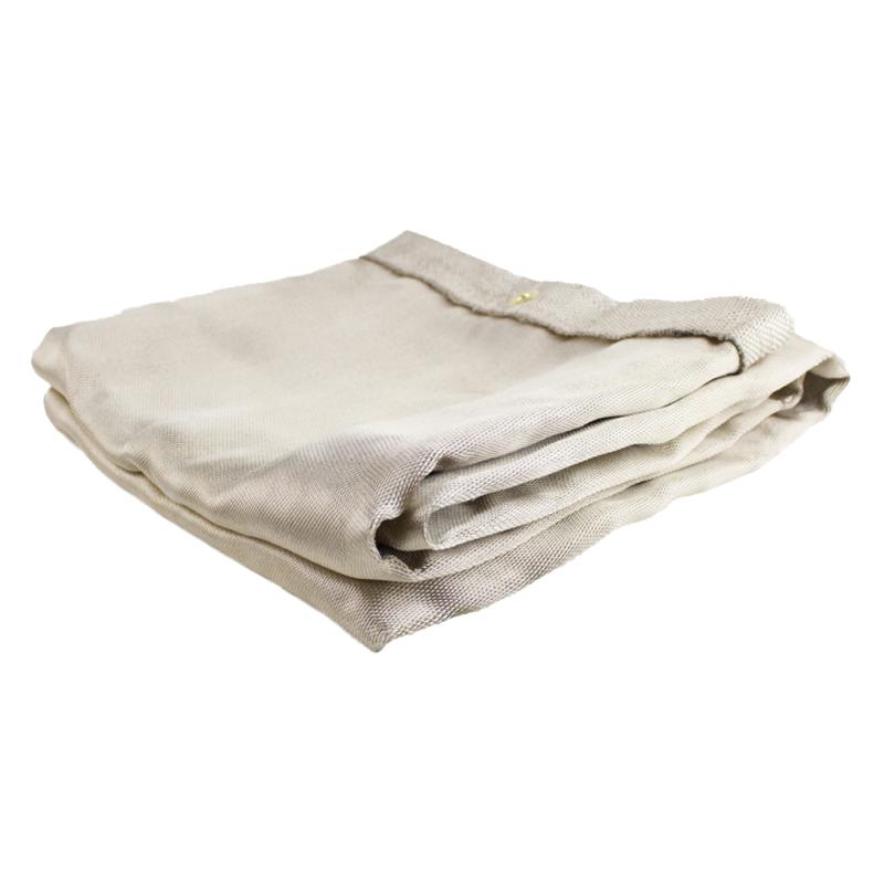 Sellstrom Tan 16oz. 6' x 6' Silica Cloth Welding Blanket