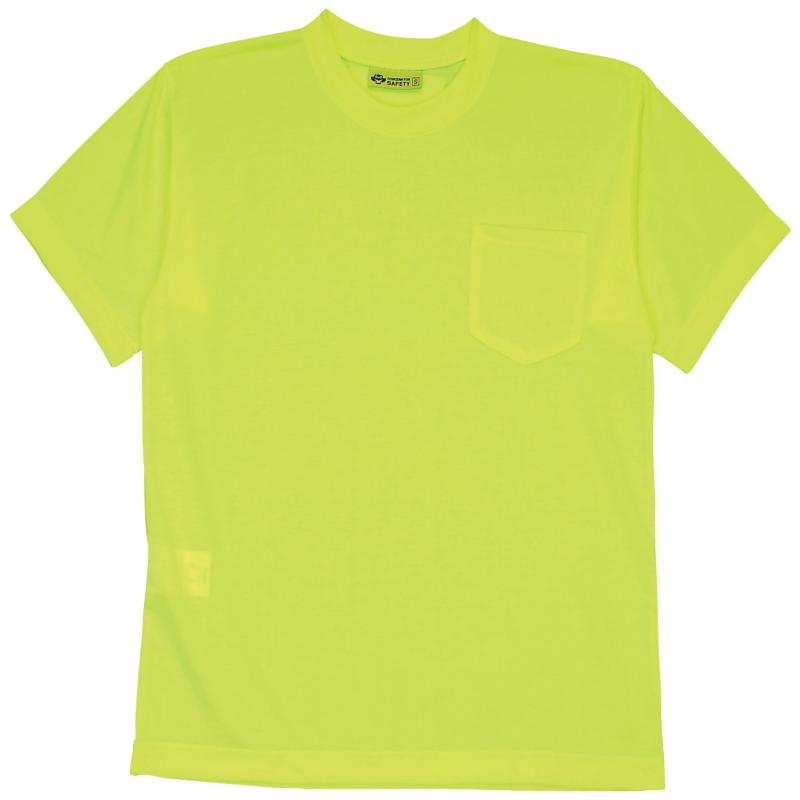 Short Sleeve Lime without Reflective Stripe