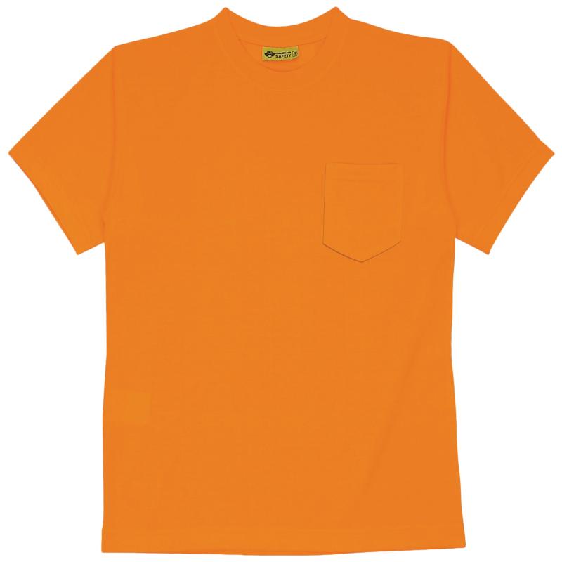 Short Sleeve Orange without Reflective Stripe