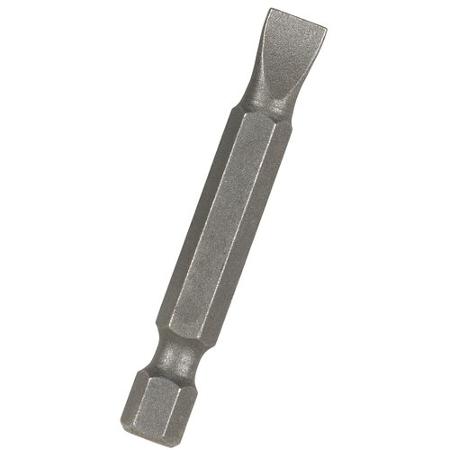 Slotted 1/4 Hex Shank Insert Power Bits