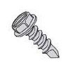 Slotted Indented Hex Washer Head 18/8 Stainless Steel Self Drilling Screws