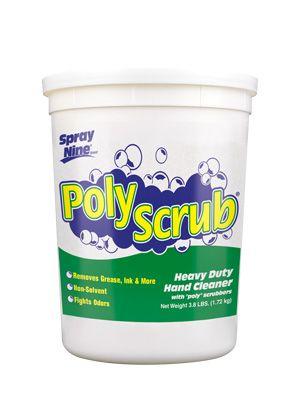 Spray Nine 13104 Poly Scrub® Heavy Duty Hand Cleaner 3.8 lb Tub