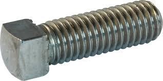 SQUARE HEAD SET SCREWS CUP POINT COARSE STAIN A2 (18-8)
