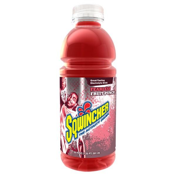 Sqwincher® Ready-To-Drink Widemouth Bottles, Fruit Punch