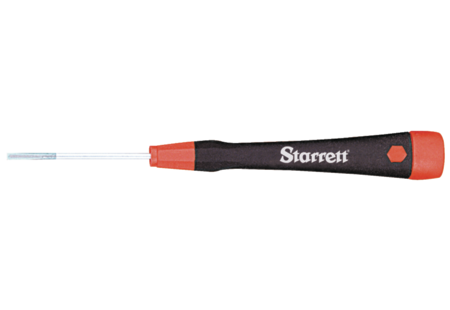 Starrett .100 Precision Slotted Screwdriver
