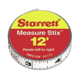 Starrett 1/2 x 12' Measure Stix (Reads left to right)