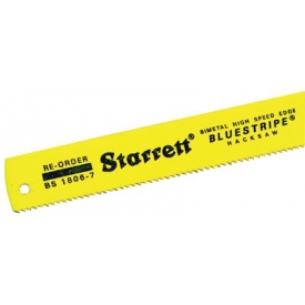 12" x 1/2" x .025" x 14 Tooth Starrett Hand Hack Saw Blades 14 Tooth USA 10 Pack 