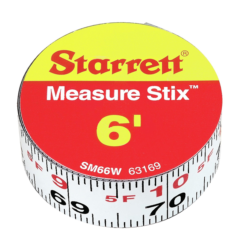 Starrett 3/4 x 6' Measure Stix (Reads left to right)