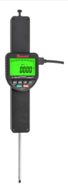 Starrett 4/100mm Range 0.0001/0.002mm Res. 3/8 Stem Diameter Backlight Electronic Indicator