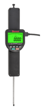 Starrett 4/100mm Range 0.0005/0.01mm Res. 3/8 Stem Diameter Backlight Electronic Indicator